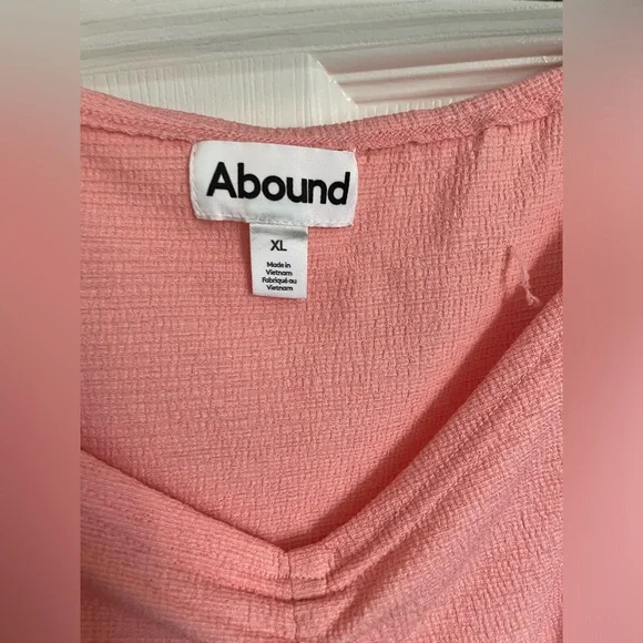 Abound pink short sleeve crop top - Picture 5 of 5